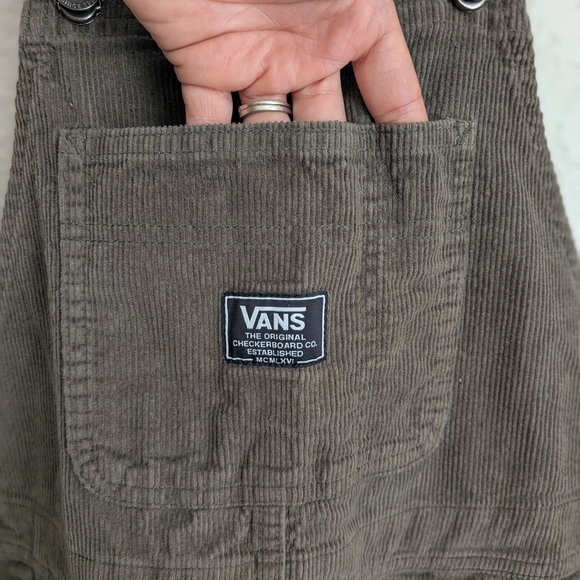 Vans Women's Evergreen Corduroy Overalls - Picture 5 of 12